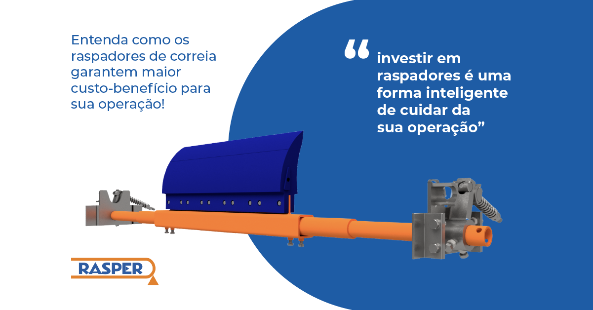 Raspadores de Correia: Como aumentamos a eficiência, segurança e ...