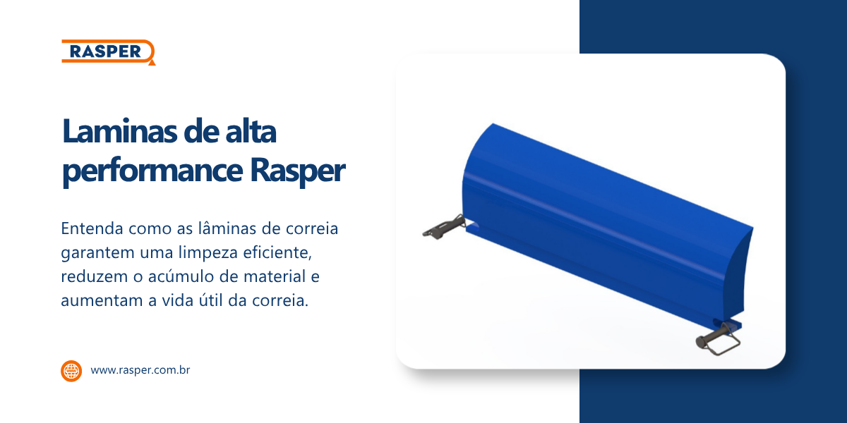 Lâminas de alta performance Rasper: mais eficiência, menos acúmulo e ...